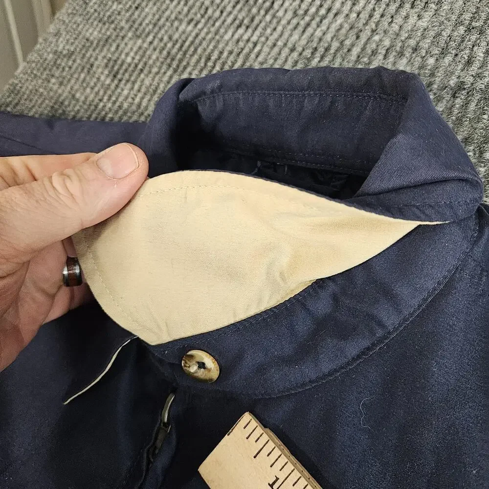 Guy Harvey Navy Blue Zip-Up Jacket with Embroidered Logo - Picture 10 of 12